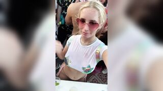 Boob Bounce: bounced them at EDC #2