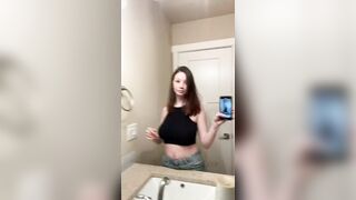 Boob Bounce: Amateur Teen Surprise Bounce #2