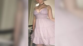 Boob Bounce: I'm spilling out of the sides of my dress #4