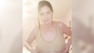 I hope my big boobs bouncing will brighten your day ????
