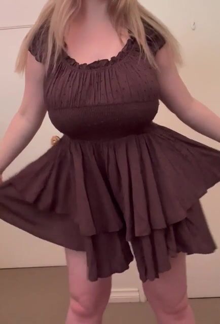 Can you tell this thing barely fits over my tits