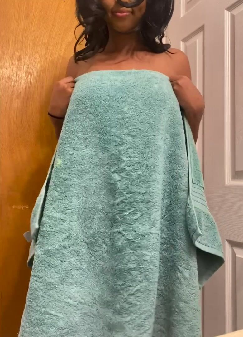 Oops i dropped my towel