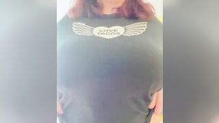 Boob Bounce: My wife's got a pretty impressive drop! #2