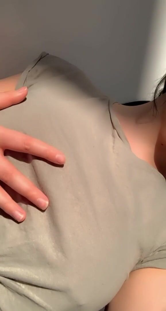 I hope my big tits brighten up your day...
