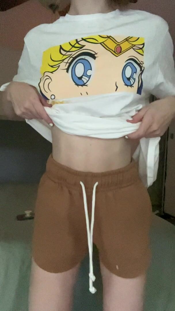 My titties may be on the smaller side but I can still make them bounce for you