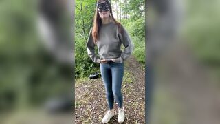 Boob Bounce: Random boob flash while walking :) #3