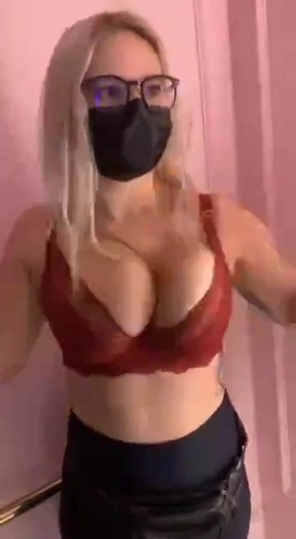 Bouncing out of a 44EE bra