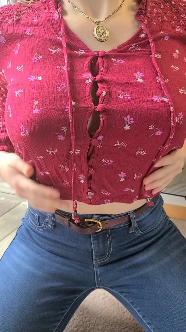 My tits are too perfect to keep them all to myself