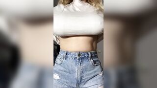 Boob Bounce: Sometimes even i forget how big they are ???? #3