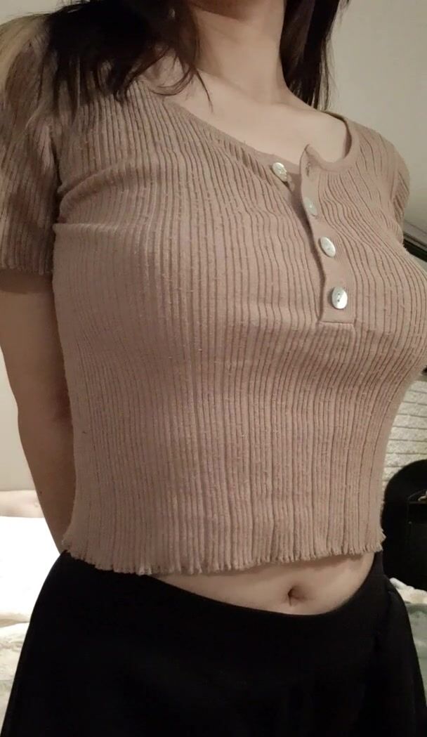 I feel sorry for guys.. Its actually so nice playing with your own breasts ☺️♥️
