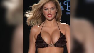 Boob Bounce: Kate Upton bouncing around on the runway #5