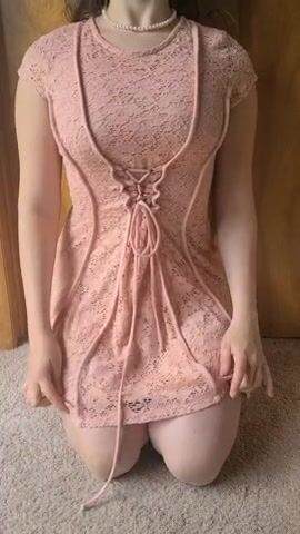 do you ever wonder what's underneath a shy churchy girls dress? here you go