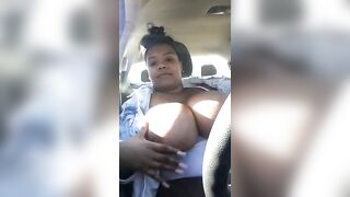 Boob Bounce: We going for another drive.. #4